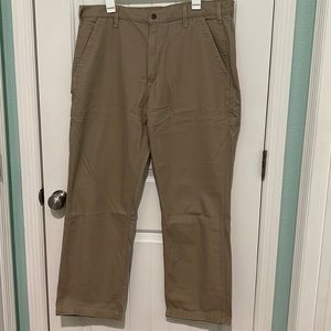 Carhartt relaxed fit canvas khaki